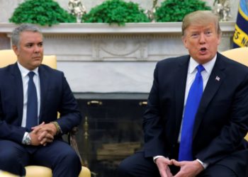 EEUU: Presidente de Colombia se reúne con Trump en la Casa Blanca