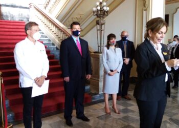 Presidente Abinader se reúne con alta delegación de E.E.U.U