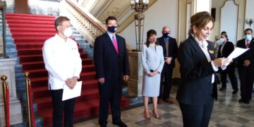 Presidente Abinader se reúne con alta delegación de E.E.U.U