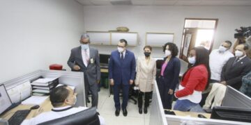 Pleno JCE realiza recorrido por edificios de la sede principal; evalúan estado de las instalaciones