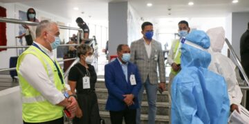 Departamento Aeroportuario supervisa cumplimiento protocolo por Covid-19 en el AILA