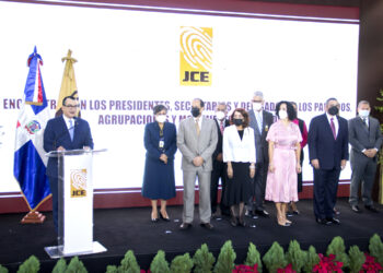 Presidente de la JCE define a los partidos y agrupaciones políticas como la espina dorsal de la democracia