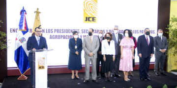 Presidente de la JCE define a los partidos y agrupaciones políticas como la espina dorsal de la democracia