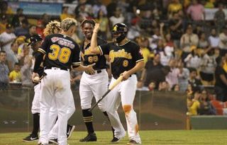 Johan Camargo pone en alto a  Las Águilas Cibaeñas