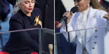 JLo y Lady Gaga cantan en investidura de Biden