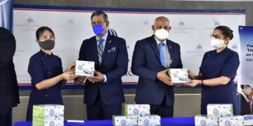 Ministerio de Salud recibe 35 mil pruebas rápidas de fundación taiwanesa para contribuir a la lucha contra el COVID-19
