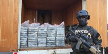 DNCD ocupa 55 paquetes presumiblemente cocaína en operativo próximo al peaje de la Autopista Duarte