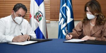SNS y NUVI firman convenio para contribuir al medioambiente