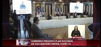Gobierno presenta el Plan Nacional de Vacunación contra la covid-19