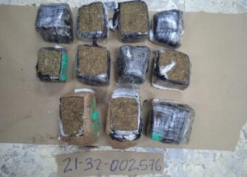 DNCD incauta más de 22 libras de marihuana en un sofá sería enviado a San Martín