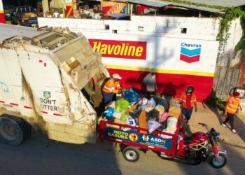 Alcaldía de SDN elimina vertederos improvisados y recoge 18 mil toneladas de basura cada mes