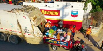Alcaldía de SDN elimina vertederos improvisados y recoge 18 mil toneladas de basura cada mes