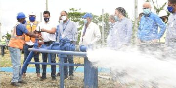 El INAPA aumenta la producción de agua en Haina y Nigua luego de 40 años con un servicio deficiente