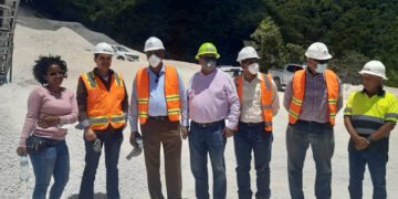 Ministro de Energía y Minas Antonio Almonte supervisa a la minera Belfond Enterprise