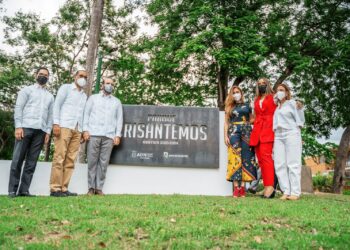 Alcaldía del Distrito y Banreservas remodelan Parque Crisantemos en Los Jardines