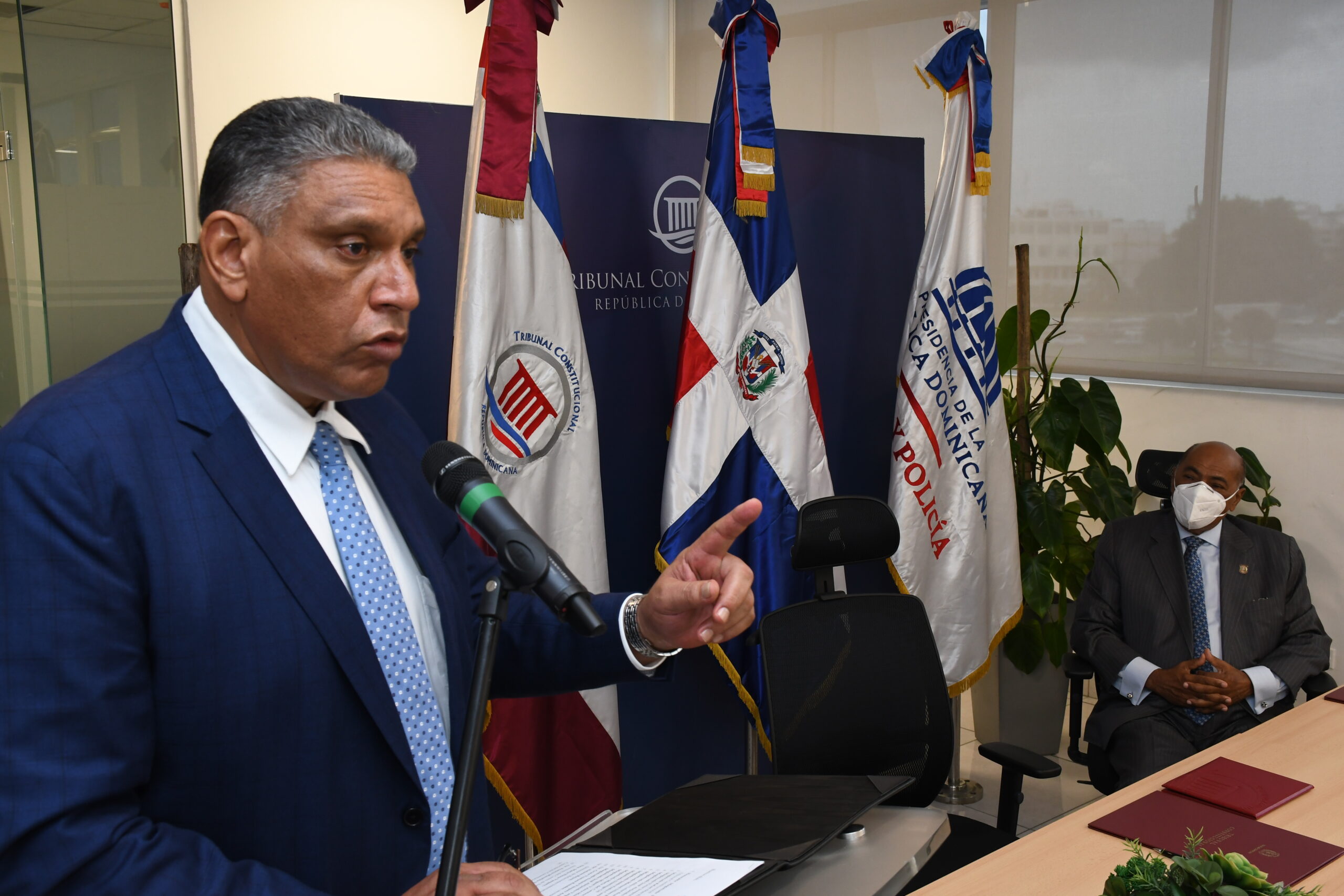 Presidente TC destaca  implementación de Estrategia de Seguridad Ciudadana
