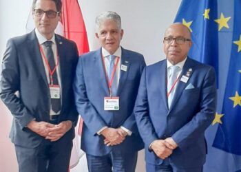 Eduardo Estrella Se reúne Con El Presidente Del Consejo Federal De Austria