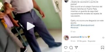 MINERD: Video de policía sacando arma a estudiantes es del 2019