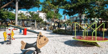 ADN inaugura el remozamiento del parque número 50 en el sector Los Maestros