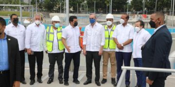 Presidente Abinader entrega planta de tratamiento de aguas residuales