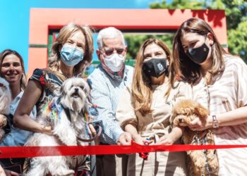Mallén Veterinaria y la Alcaldía del DN  inauguran parque canino en el Mirador Sur