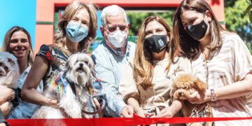 Mallén Veterinaria y la Alcaldía del DN inauguran parque canino en el Mirador Sur