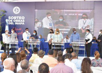 INAPA realiza sorteo de 23 obras por más de RD$300 millones