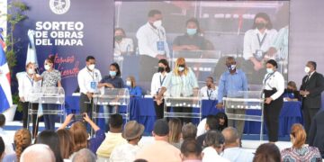 INAPA realiza sorteo de 23 obras por más de RD$300 millones
