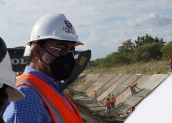 INDRHI destaca avances construcción de lagunas proyecto agrícola Azua ll