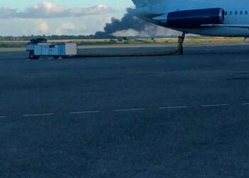 Jet privado se accidenta en las cercanías del aeropuerto Las Américas
