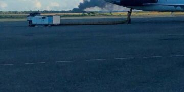 Jet privado se accidenta en las cercanías del aeropuerto Las Américas