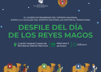 Cuerpo de Bomberos realizará hoy tradicional desfile de “Los Reyes Magos” en la capital