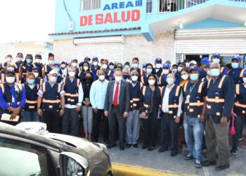 SP entrega 1,200 chalecos a inspectores COVID-19 por entrada en vigor de resolución que establece esquema completo de vacunación