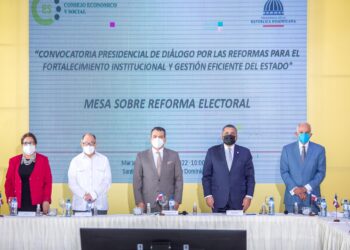 JCE participa en el inicio de los trabajos de la Mesa Temática de Reforma Electoral