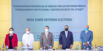 JCE participa en el inicio de los trabajos de la Mesa Temática de Reforma Electoral
