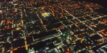 Edesur ha colocado unas 600 luminarias en el populoso sector de Cristo Rey