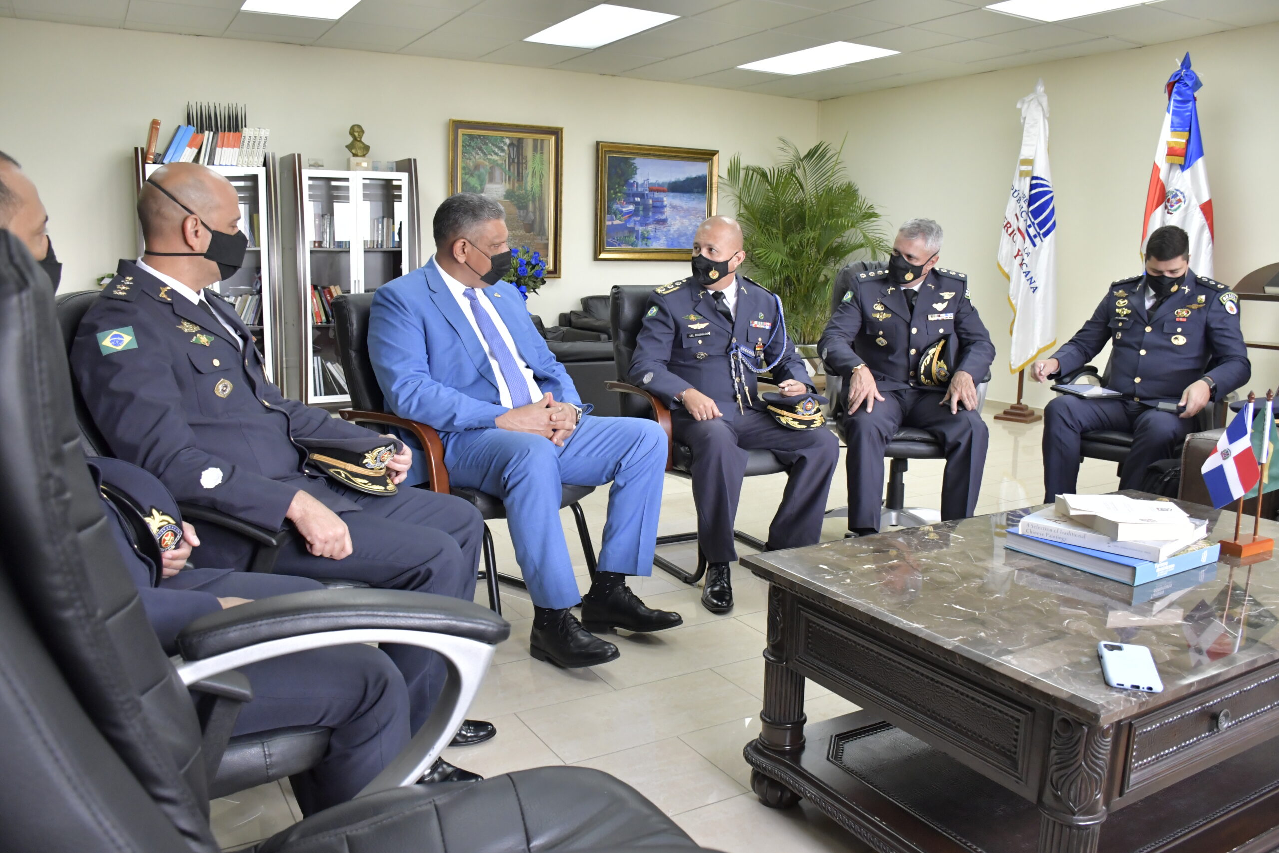 Policía Militar de Brasil expresa disposición de apoyar reforma PN