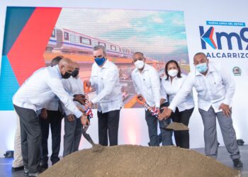 Presidente Abinader encabeza primer palazo para proyecto de extensión del Metro de Santo Domingo hacia Los Alcarrizos