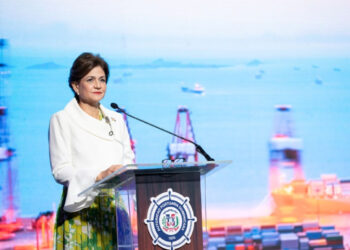 Vicepresidenta Raquel Peña encabeza presentación de la transformación del Sistema Portuario Nacional