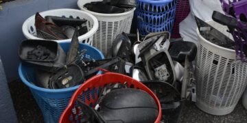 Policía Nacional da duro golpe contra robo de piezas y accesorios a vehículos en las calles