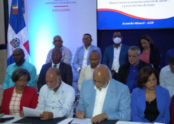 MINERD aplicará en junio aumento salarial del 10% al magisterio