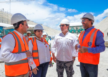 INDRHI y BCIE mantendrán ritmo acelerado de construcción en presa Montegrande