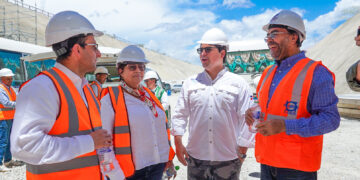 INDRHI y BCIE mantendrán ritmo acelerado de construcción en presa Montegrande