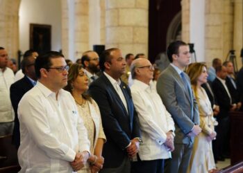 ADN realiza eucaristía por aniversario 524 de la ciudad de Santo Domingo