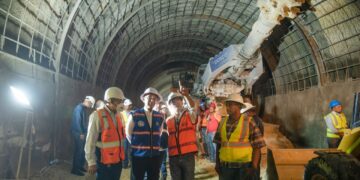Opret informa  avances del Metro hacia Los Alcarrizos; proceso de tunelación sobrepasa los 100 metros