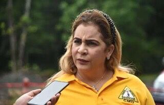 CMD visita mina de Maimón preocupado por estado de salud de los obreros atrapados hace una semana