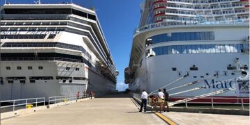 13,500 cruceristas se encuentran disfrutando de la oferta turística de Puerto Plat