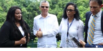 Alcalde Manuel Jiménez y regidores reciben la visita oficial del alcalde y concejales de Allentown