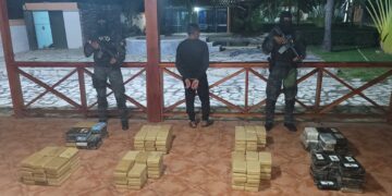 Confiscan otros 239 paquetes, van casi 27 toneladas de drogas este año