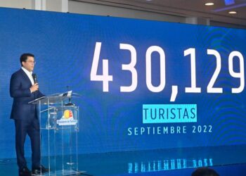 A pesar de Fiona, RD tuvo el mejor mes de septiembre de la historia en llegada de turistas con más de 400 mil